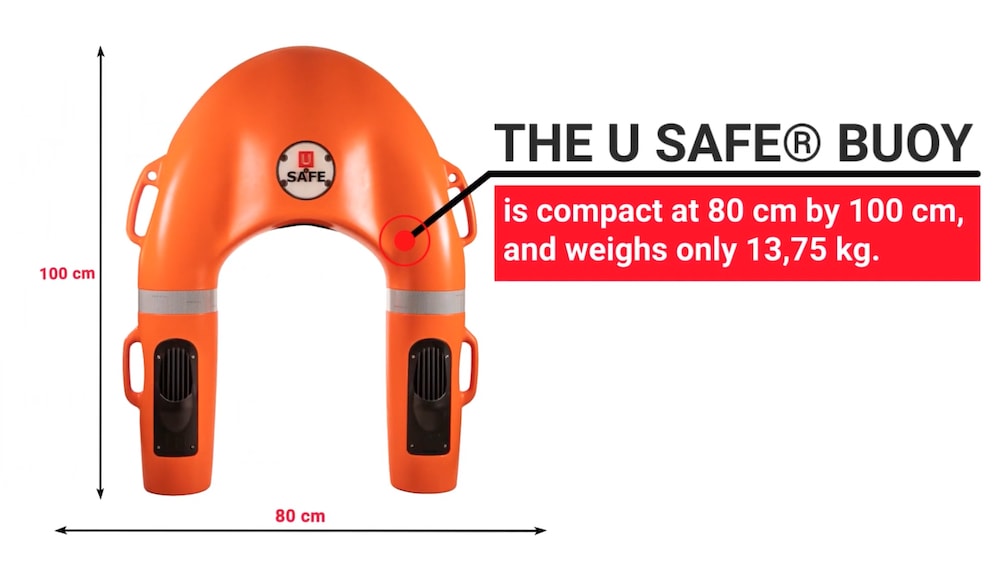 U-Safe: El robot acuático que salva vidas