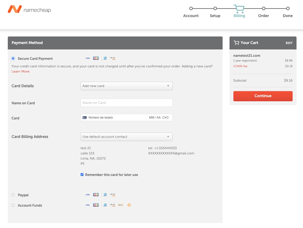 ¿Cómo registrar un dominio .COM?