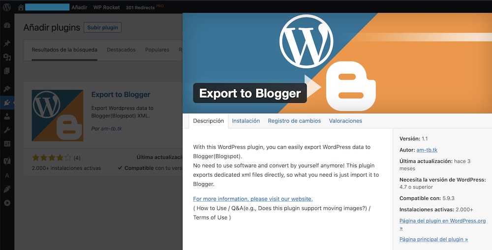 ¿Cómo migrar de WordPress a Blogger?