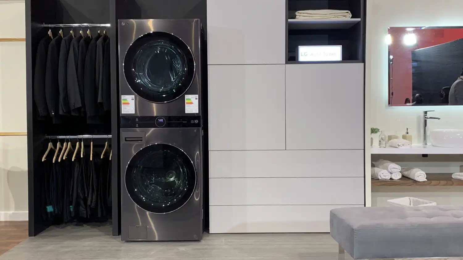 LG WashTower: Lavadora y secadora en un solo equipo