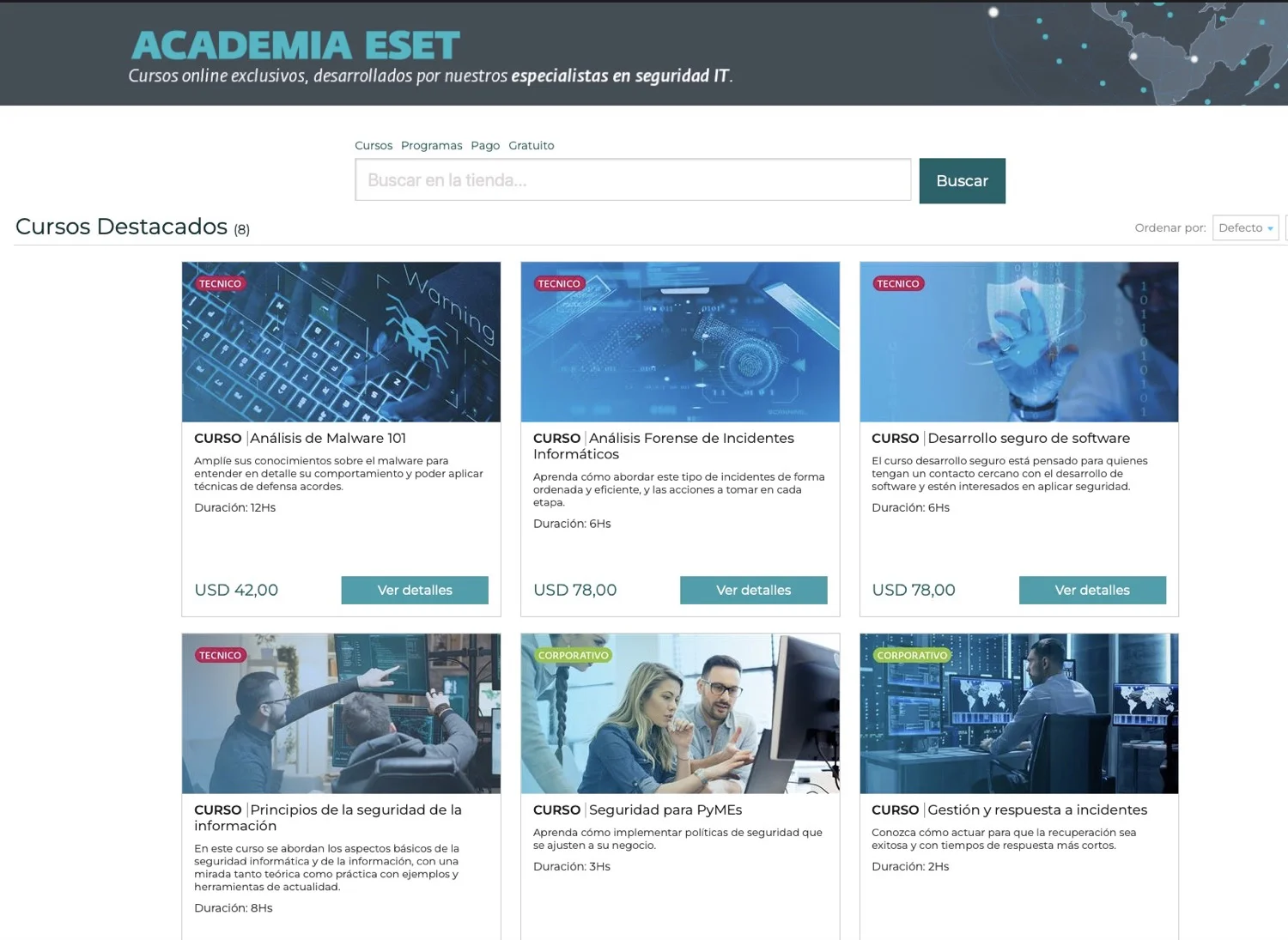 Cursos gratis de seguridad informática vía web