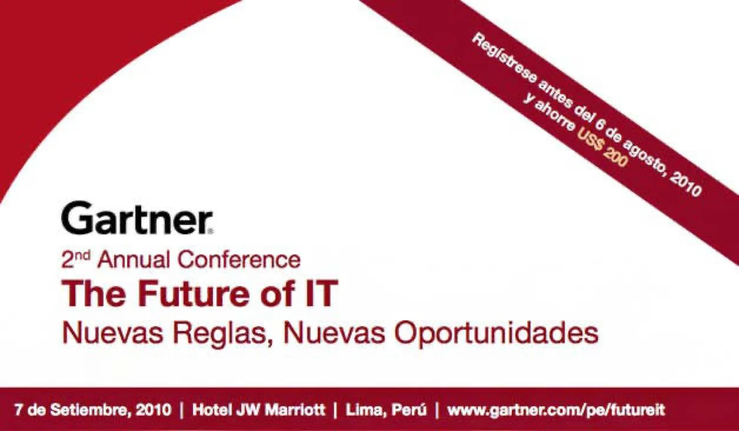 Gartner: The Future of IT - 2010