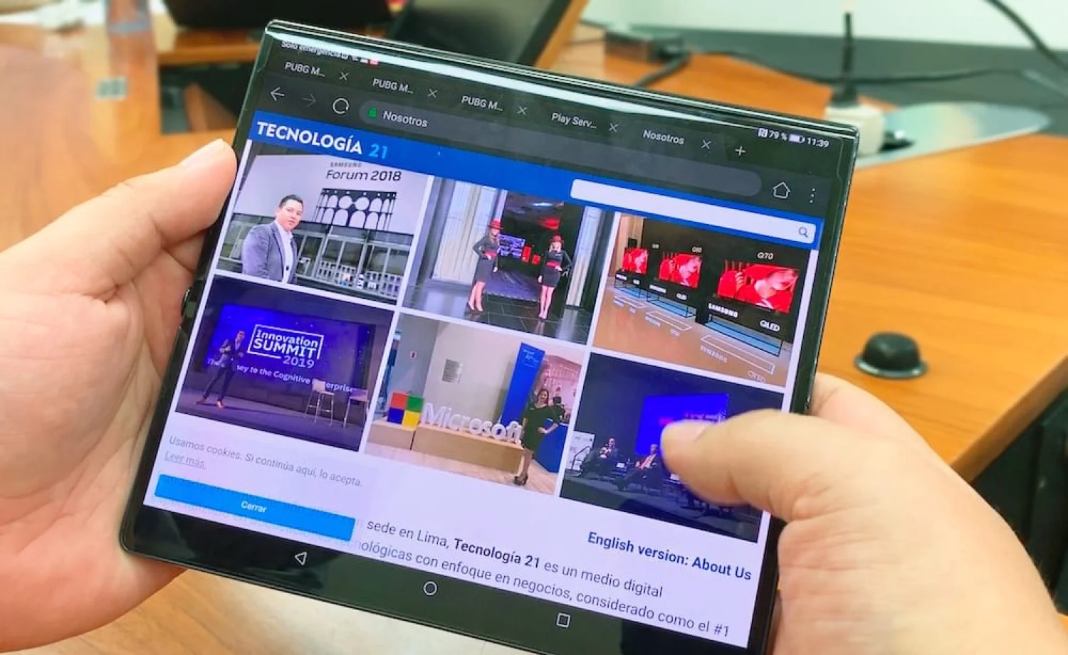 Quick View del Huawei Mate Xs