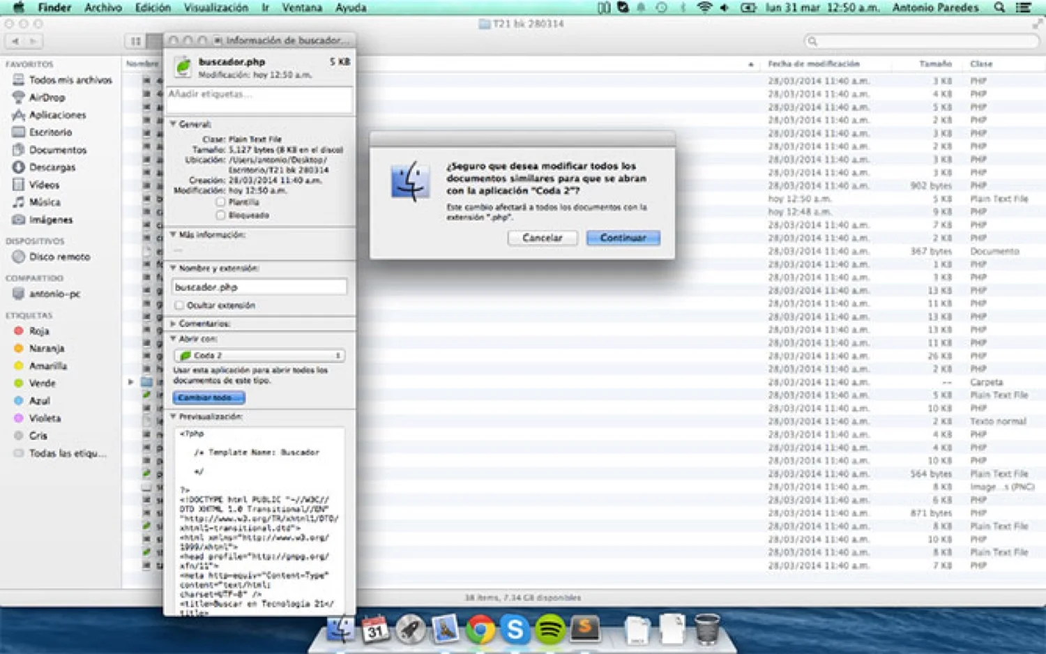 Tutorial: Cómo asignar una aplicación a un tipo de archivo en Mac