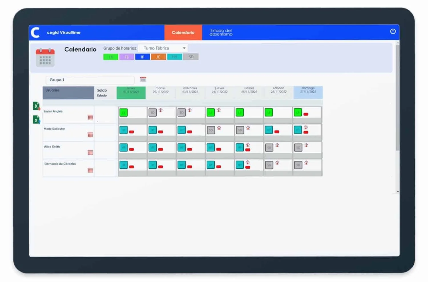 Control horario y planificaci&oacute;n de turnos en un solo clic