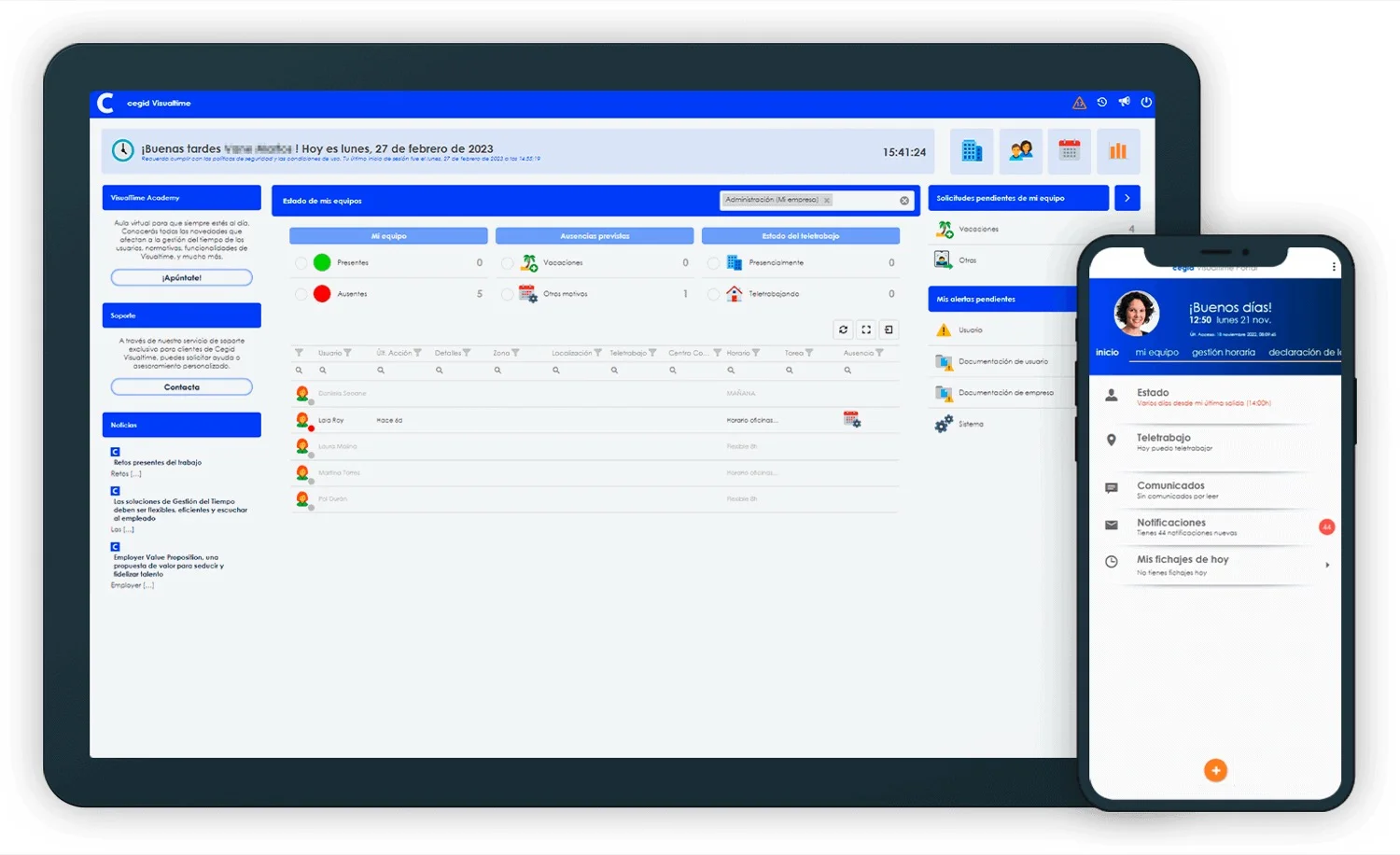 Control horario y planificaci&oacute;n de turnos en un solo clic