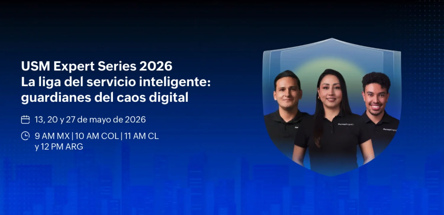 Webinars sobre Gestión Inteligente de TI en 2026