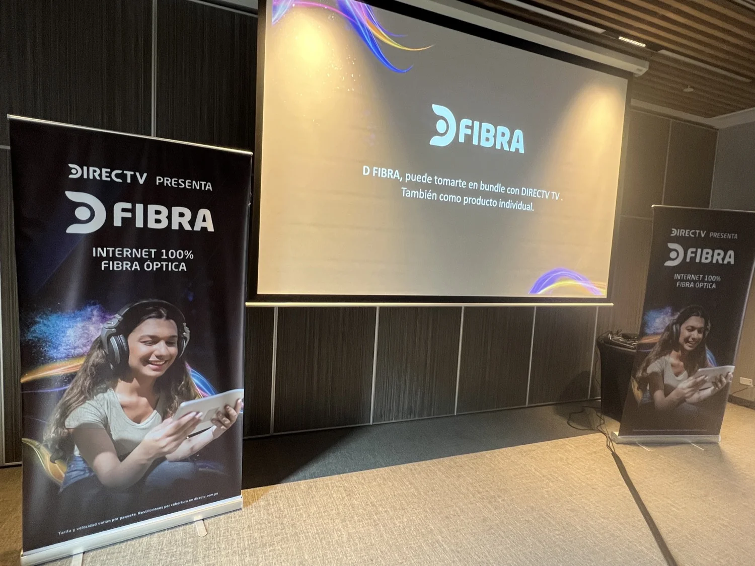 D FIBRA: La fibra óptica de DIRECTV Perú