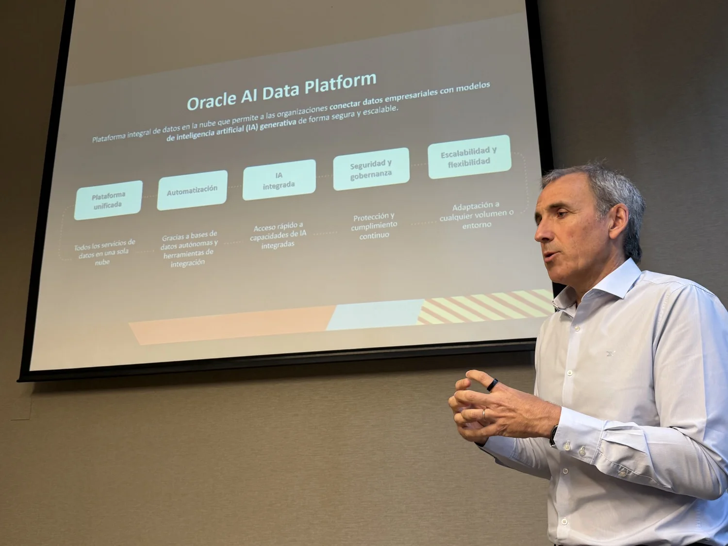 Oracle impulsa la IA en empresas peruanas