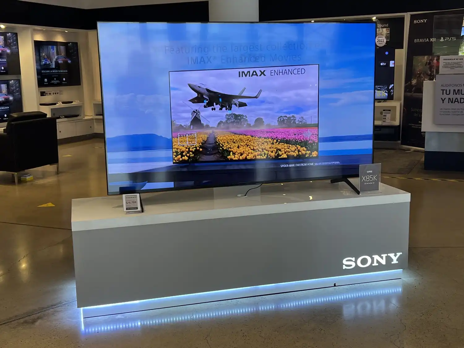Televisores Bravia XR con app de pel&iacute;culas y compatibilidad con PS5